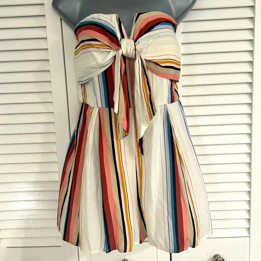 Max + Ash striped romper - medium